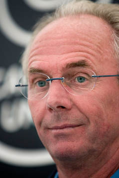 Sven-Göran (Svennis) Eriksson, tränare, Manchester C