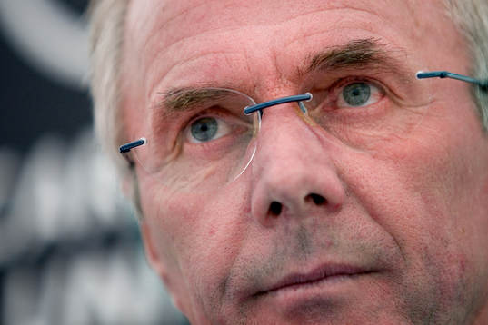 Sven-Göran (Svennis) Eriksson, tränare, Manchester C