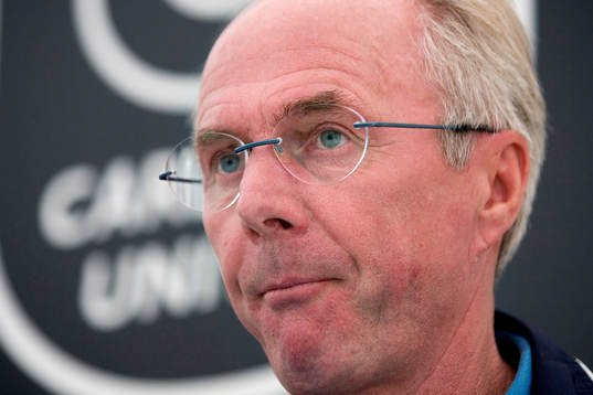 Sven-Göran (Svennis) Eriksson, tränare, Manchester C
