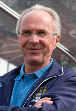 Sven-Göran (Svennis) Eriksson, tränare, Manchester C
