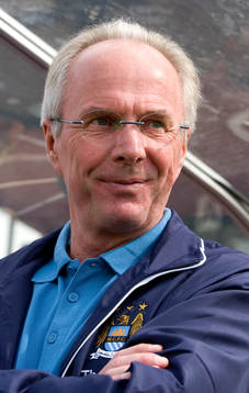 Sven-Göran (Svennis) Eriksson, tränare, Manchester C