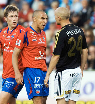 Henrik Larsson och Nicklas Carlsson