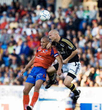 Henrik Larsson och Nicklas Carlsson