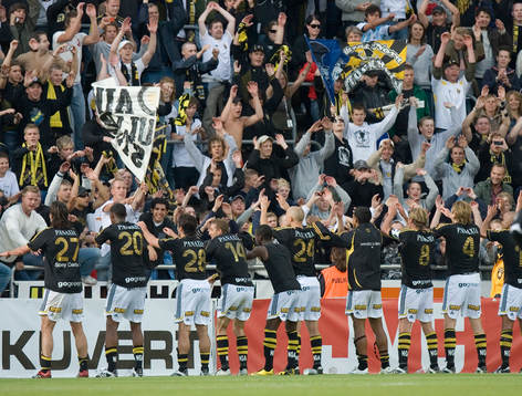 AIK tackar sin klack