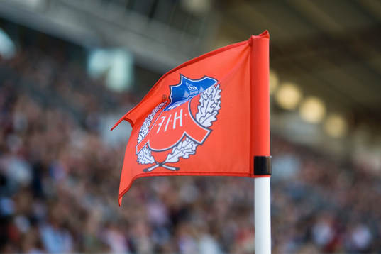 Hörnflagga. Flagga