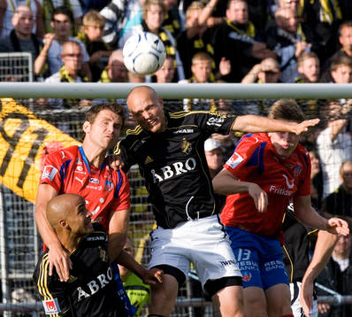 Andreas Jakobson, Helsingborg, och Nicklas Carlsson.
