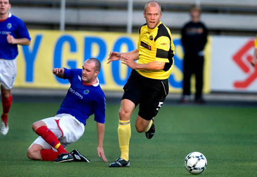 Paul McAreavey, Linfield, Martin Andersson, Elfsborg