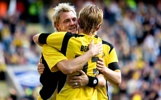 Mathias Svensson, Elfsborg, Fredrik Berglund, jubel,