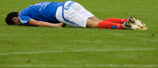 Haris Radetinac, Åtvidaberg. Skada, smärta
