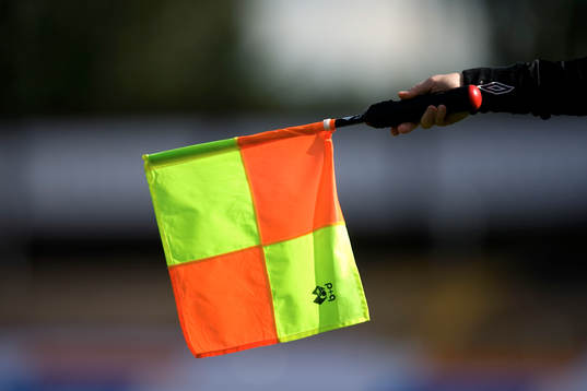 Linjeflagga, flagga