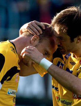 Marcus Ekenberg, Mjällby, jubel