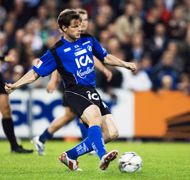 1-2,  Sebastian Johansson, nyförvärv som precis blivit