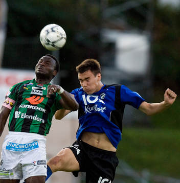 Tim Sparv, Halmstad och Ikpe Ekong, Gais