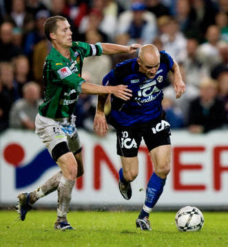 Magnus Arvidsson, Halmstad och Fredrik Lundgren, Gais