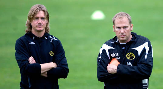 Tommy Olausson, massör, Magnus Haglund, tränare