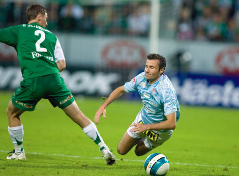 David Johansson, Hammarby och Yksel Osmanovski, Malmö FF