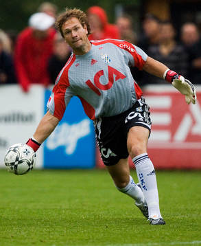 1-2 efter förlängning. Bengt Andersson, målvakt