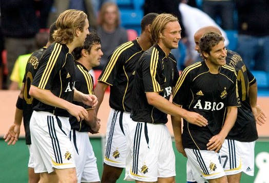 Patrik Karlsson, AIK, och Gabriel Özkan, AIK