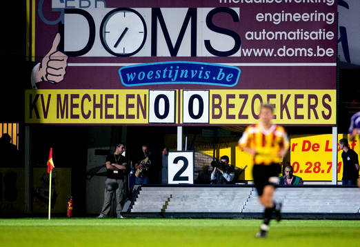 Fotboll, Belgisk Liga, Mechelen - Anderlecht, Veolia