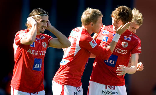 César Sántin, Patrik Ingelsten, Rasmus Elm, Kalmar