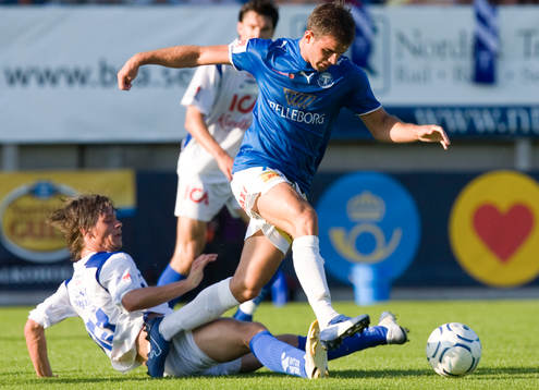 Trelleborg nära att köra över Halmstad, men Dusan Djuric