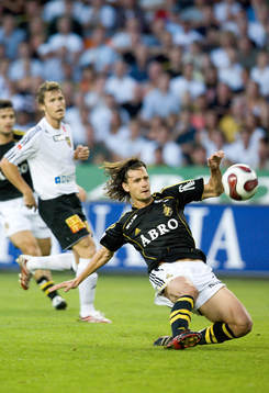 Ivan Obolo, AIK, missar målet