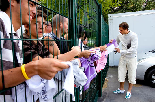 Johan Elmander, Toulouse, autograf