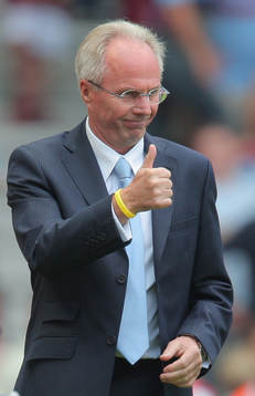 Sven-Göran Eriksson, tränare, Manchester City