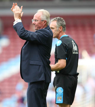 Sven-Göran Eriksson, tränare, Manchester City