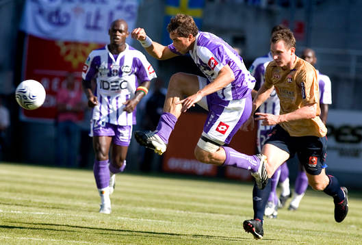 Johan Elmander, Toulouse, Kim Källström, Lyon
