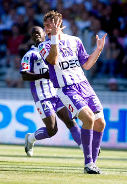 Johan Elmander, Toulouse. Missnöje