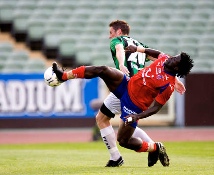 Razak Omotoyossi och Kenneth Gustafsson