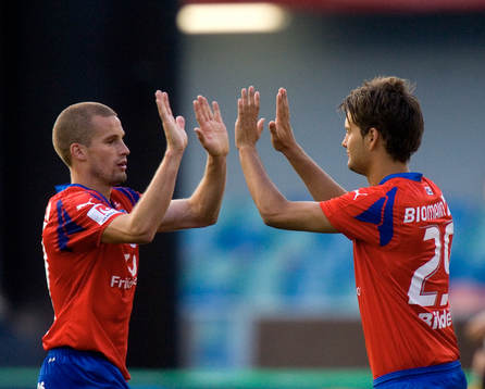 Christoffer Andersson och Patrik Åström,  (Byte, utbytt,