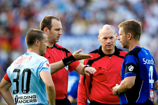 Daniel Andersson, Malmö, och Tommy Jönsson, Halmstad.