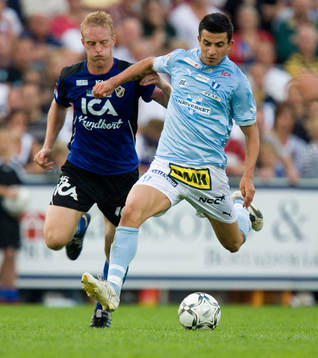 Peter Larsson, Halmstad och Behrang Safari, Malmö