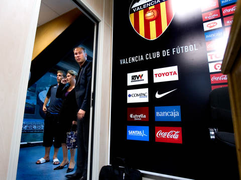 Fotboll, kval till Champions League, Valencia - Elfsborg,