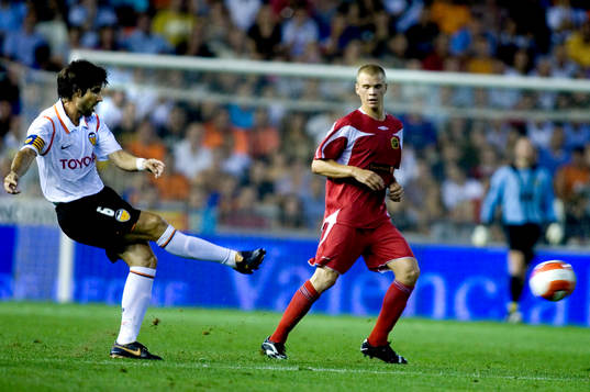 David Albelda, Valencia, Samuel Holmén, Elfsborg
