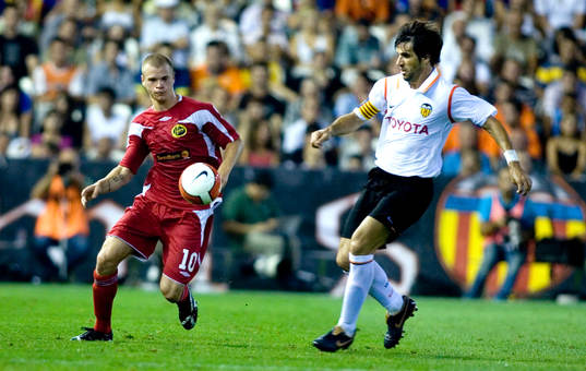 David Albelda, Valencia, Samuel Holmén, Elfsborg