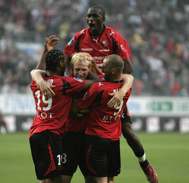 Petter Hansson, Rennes, jubel