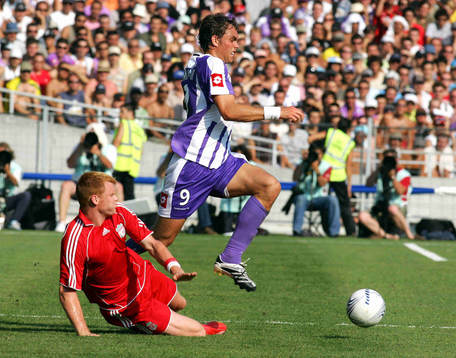 Johan Elmander och Jan Arne Riis