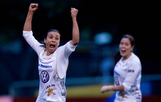Marta Da Silva, Umeå, jubel