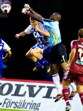 Pontus Wernbloom, IFK Göteborg, Pa Dembo Touray, målvakt,