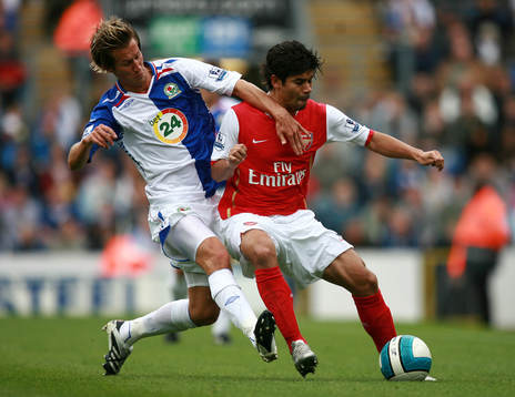 Eduardo, Arsenal och Morten Gamst Pedersen, Blackburn