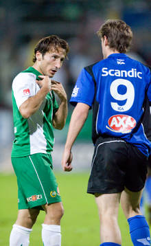 Louay Chanko, Hammarby och Emra Tahirovic, Halmstad