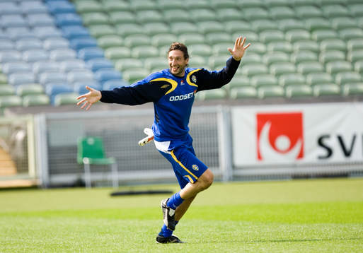 Rami Shabaan segerjublar dagen före match