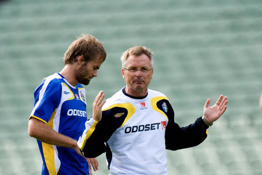 Roland Andersson och Olof Mellberg