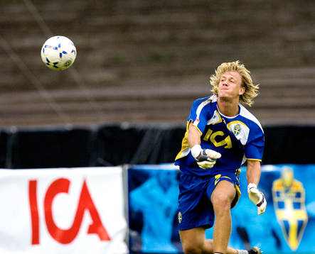 Johan Dahlin, målvakt