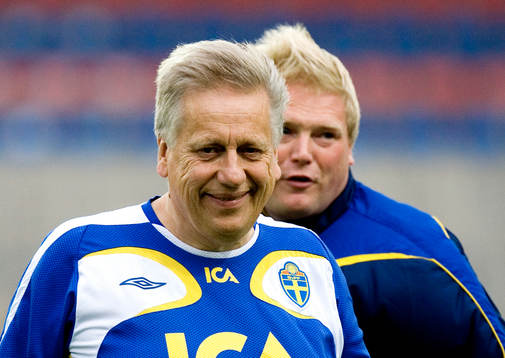 Tommy Söderberg och Jörgen Lennartsson, förbundskapten