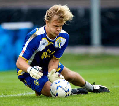 Johan Dahlin, målvakt