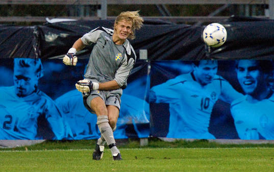 Johan Dahlin, målvakt